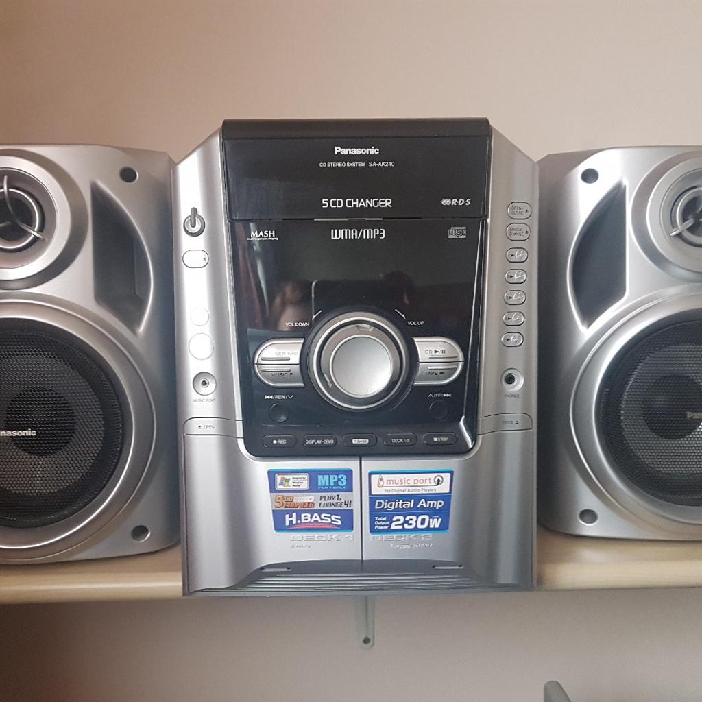 Panasonic CD stereo system in DN8 Doncaster for £150.00 for sale Shpock