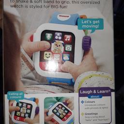 TIME TO LEARN SMARTWATCH 
Great for 6-36month baby. 

BRAND NEW IN ORIGINAL BOX.