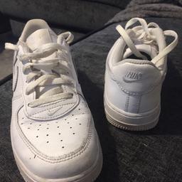 Air Force 1s white size 2