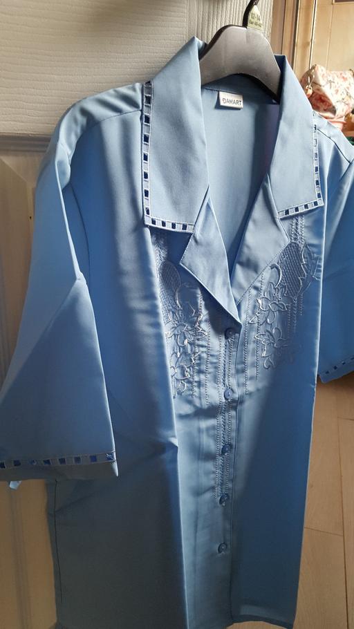 Buy & Sell Greater Manchester Manchester - Photos for Size 18 New ladies blouse. powder blue