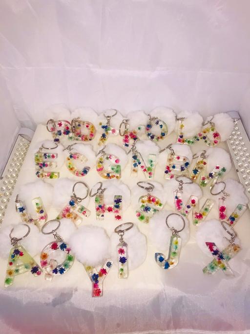 Buy & Sell Northumberland Blyth - Northumberland - Photos for Letter keyrings are bag charms with white Pom