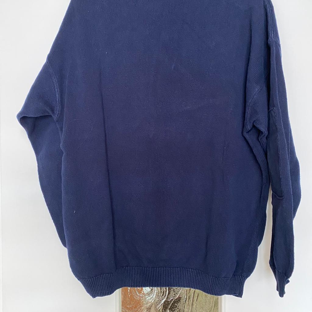 Pullover Camel, Große XL, Farbe Blau,