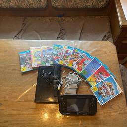 Wii U mit 10 Spielen + Portale und dafür geeignete Figuren
Zusätzlich noch Wii Fernbedienungen
Preis verhandelbar
