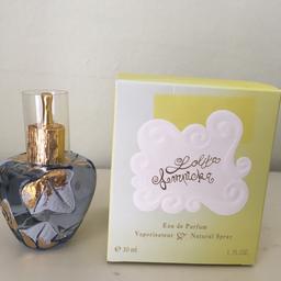 Lolita Lempicka 30ml. EDP.
Discontinued formula. 2016 date of manufacture.
Opened and used two spray only.
No offers please.