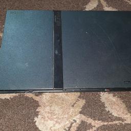 ps2 has been used but work. does not come with wires or controllers only the box itself 
brand sony