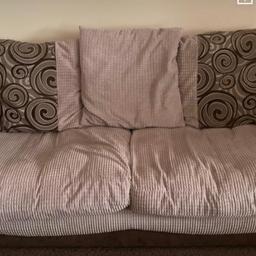 Sofa used but in good condition just needs a good clean selling as moving TOMORROW needs to go ASAP