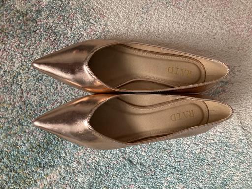 Buy & Sell West Midlands Birmingham - Photos for Rose gold never worn ballet pump