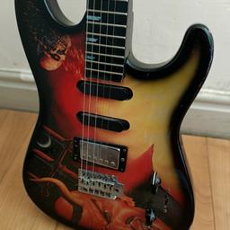 Rare Vintage Electric Guitar
Please see pictures for damage
The pick ups need to be changed