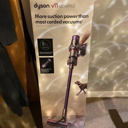 Dyson V11 Animal. Very Good condition. Full working order, great battery life and boxing and floor stand

1 year warranty plus includes

3 year breakdown Care Vacuum cleaner from
Argos

Will be completely cleaned and sanitised ready for new owner

If any asked me question.

Thank