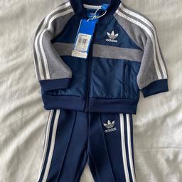 Brand new, never been worn baby Adidas tracksuit aged 3 months.
Smoke and pet free home