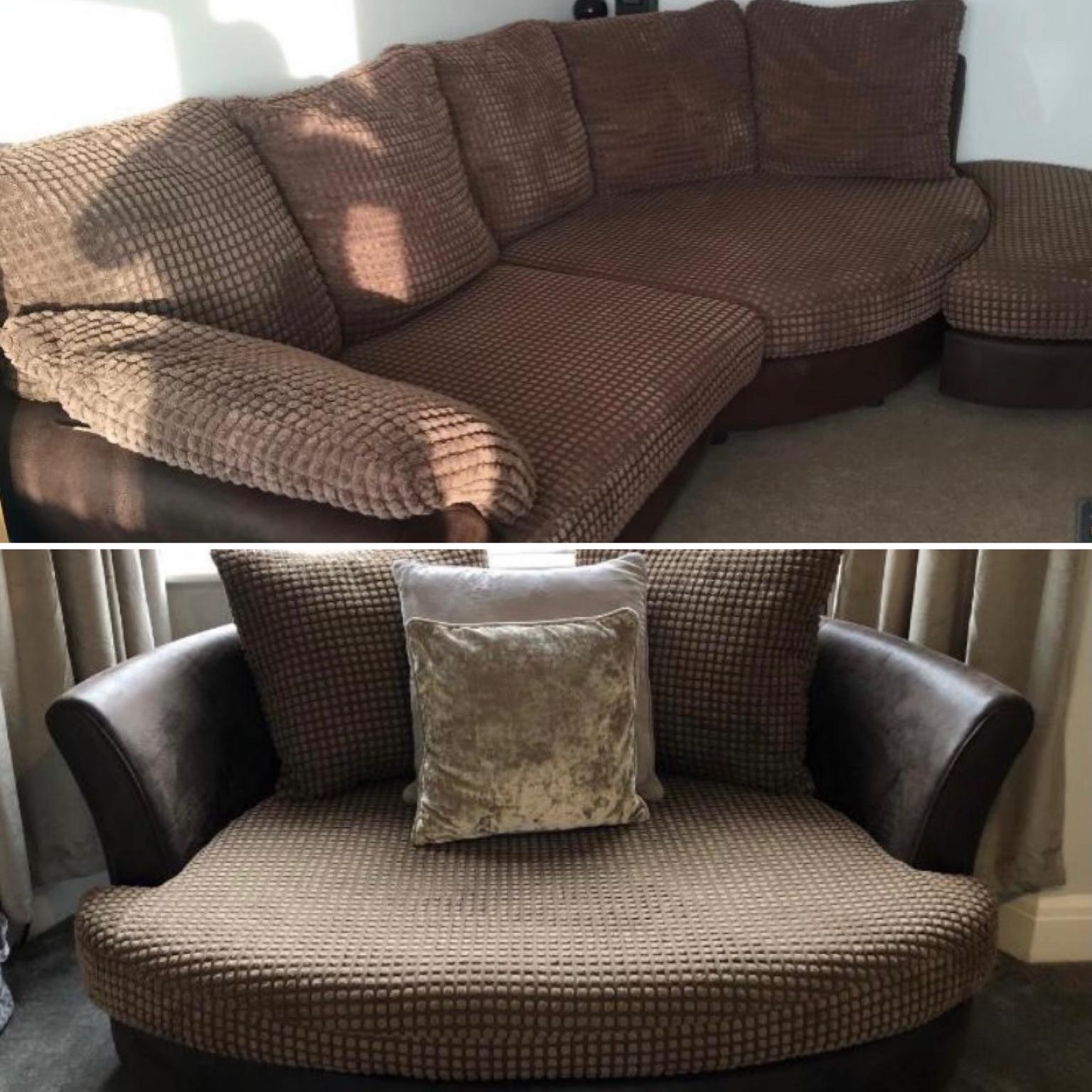 DFS Corner Sofa and Cuddle Chair in IP33 Suffolk for £250.00 for sale Shpock