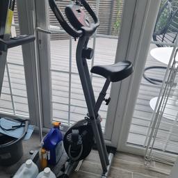 Exercise bike.

Works great. But missing screen so can't count calories or use timer.

Using a smart watch to track my exercises on it when I used it and it worked brilliantly. 

Still selling on amazon for lots.
