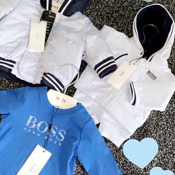 Hugo boss coat & track suit & top all Bran new with tags