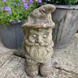Vintage Stone Garden Gnome