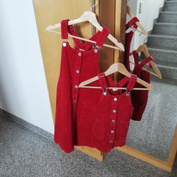 Schönes rotes Cordkleid von Next.
Eines in gr 165 - habe ich bei Kleidergrösse 34/36 getragen
Andere Kinderkleid in gr 104

Kaum getragen, top Zustand, sieht richtig herzig aus
Beide für 25€, auch gerne einzeln zu verkaufen