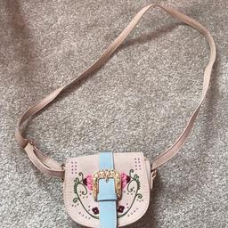 Small River Island girls Shoulder Bag Excellent Condition Size Pink Excellent...