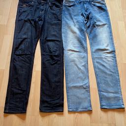 ~ Men’s genuine Hugo Boss Delaware and
 Maine jeans
~ Worn on 4 occasions / Washed 3 times only
~ RRP - £125 per pair
~ Size : 34w x 34l (both the same size)
~ Happy to offer discount for multiple
 purchases
~ Happy to answer any questions
~ From a Pet/Smoke free home
~ Please note that all my items are listed
 elsewhere
~ Posted via Royal Mail 2nd class signed for