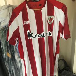 Spanish la liga football shirt (Bilbao, Basque Country) 

Size XL never worn was given to me by a friend from Spain