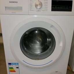Waschmaschine der Marke Siemens abzugeben knapp 2 Jahre alt und voll funktionsfähiger wegen Umzug abzugeben.
