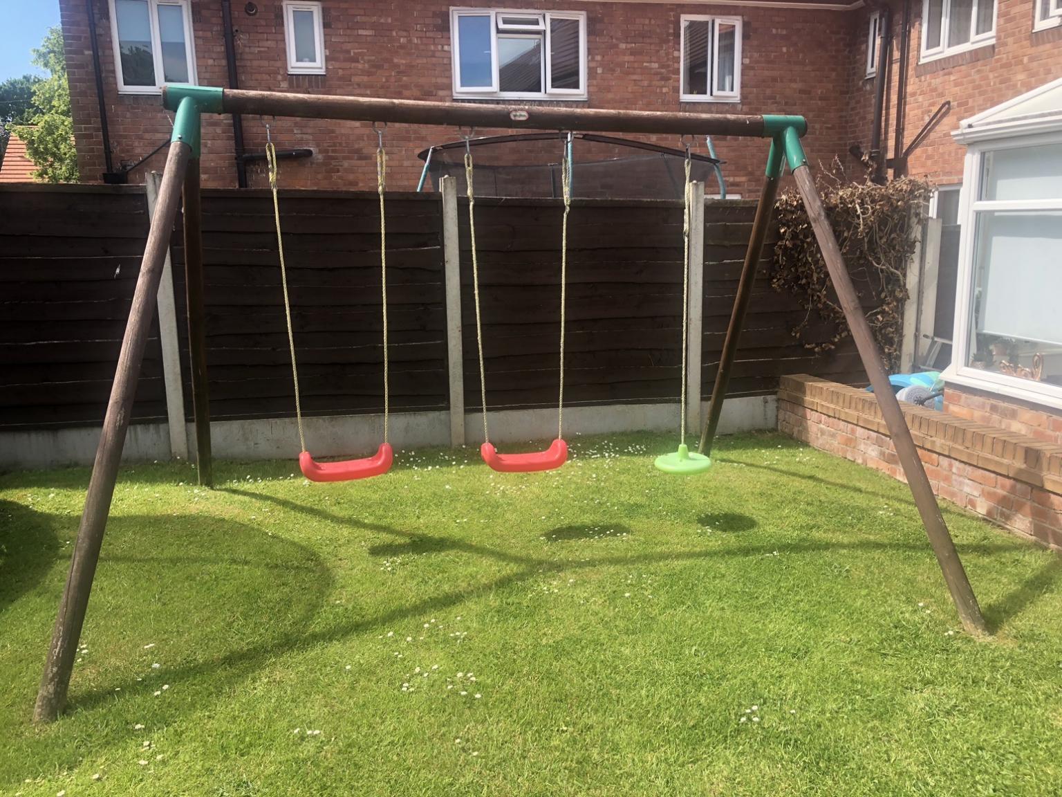 Little Tikes Wooden 3 Seater Swing Set in M23 Manchester for £40.00 for
