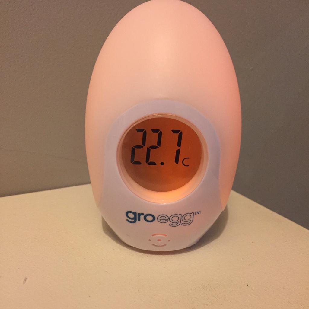 Gro Egg room thermometer night light in WV14 Dudley for £8.00 for sale