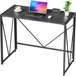 Hi,

Available 22'6'21

Practical and Versatile -- The size of the computer desk is 100 ×50 × 75cm and fit perfectly for writing, home working, study, remote learning etc
No Assembly Computer Desk -- Just unfold the frame and snap it into the desktop and well done! No needed any screws and drill holes.
Solid Sturdy Computer Desk -- V-shaped steel frame made of high quality thickened steel tubing to ensure that your office desk more stable and solid and strong.

Collection from Stanmore

New