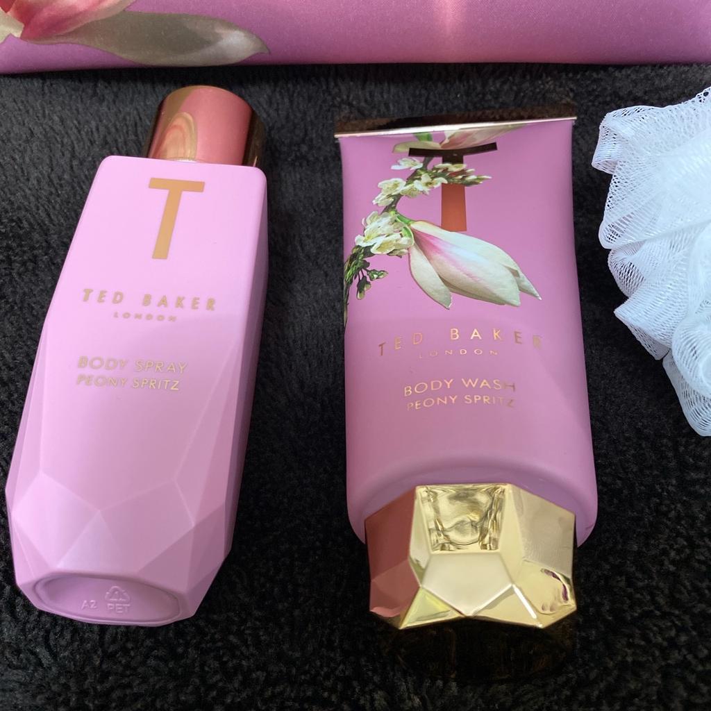 Ted baker peony spritz toiletry bag gift sale