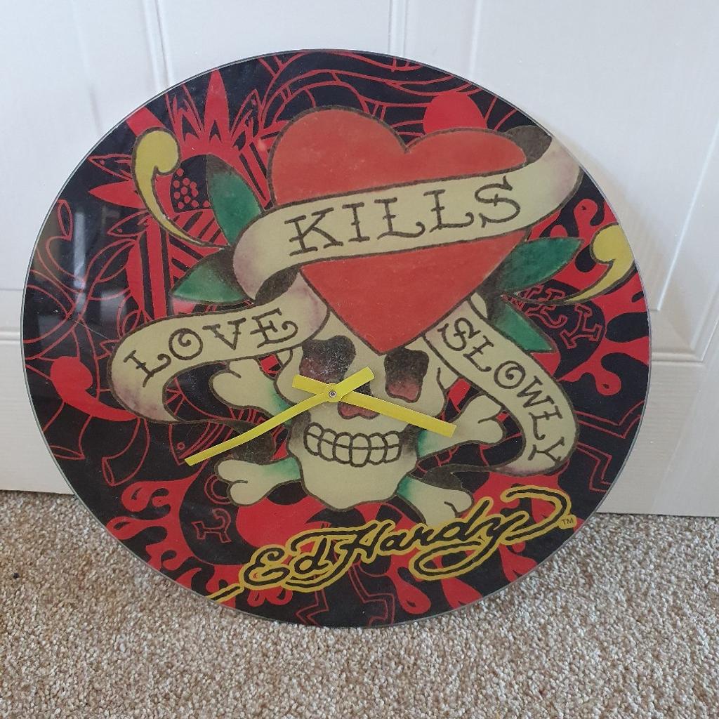 ed hardy clock in NN14 Broughton for £5.00 for sale | Shpock