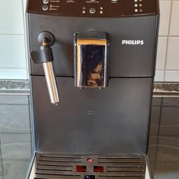 Verkaufe einen Kaffeevollautomat der Marke Phillips. Die Maschine wurde frisch entkalkt und in einem guten gepflegten Zustand.