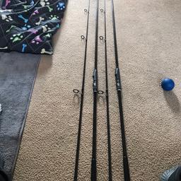 2 x Jrc defender 12ft 2.5 tc carp rods in good condition. Only selling due as mrs bought me new 3 rod set. £65 collection Greenwich