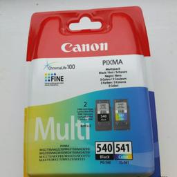 Brand New Canon 540 - 541 Black & Colour Multipack