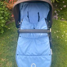 Selling my bugaboo cameleon 3. 
Has general wear and tear on the frame due to getting it in and out of car etc but the carry cot and seat are great with plenty of life left in them. I have tried to take photos of the silver frame to show this. 

The hood has slightly discoloured in the sun but these can be replaced, I never bothered as it didn’t bother me. 
I also have the basket for underneath and rain cover to include. 

It’s a lovely sturdy pram which is so easy to push. 

Will NOT post.