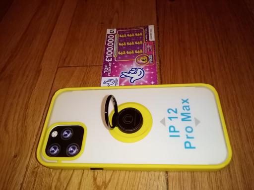 Buy & Sell West London Ealing - W5 - Photos for IPHONE 12 PRO MAX GEL COVER IN YELLOW