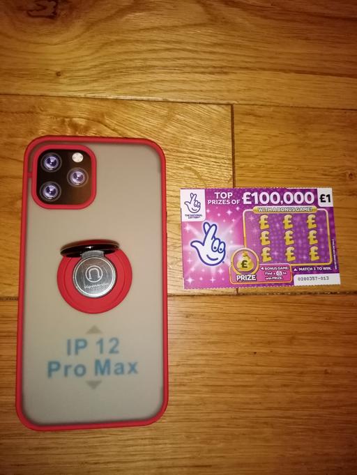 Buy & Sell West London Ealing - W5 - Photos for IPHONE 12 PRO MAX GEL COVER IN RED