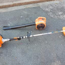 petrol Ama strimmer & blower both in working condition and had very little use  perfect for home or for someone just starting out in the Gardening industry 

Margate may be able to deliver local