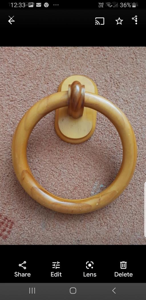 Buy & Sell Lancashire Blackpool - Photos for Pine towel ring.