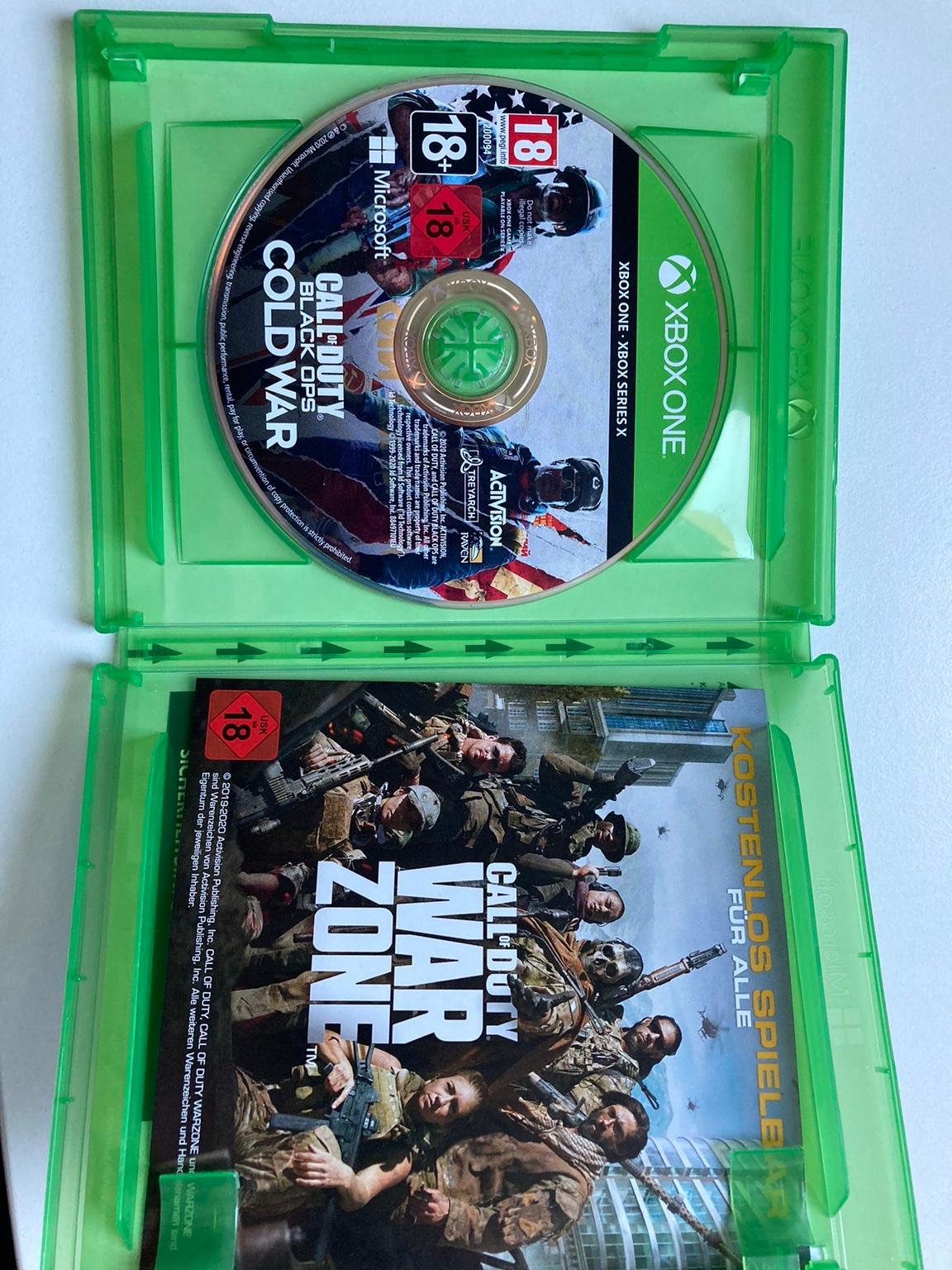 Call of Duty CoD Cold War Xbox One Series X in 80809 München für 29,99
