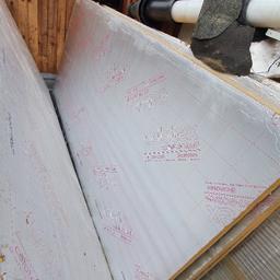 80mm Insulation boards  x 5