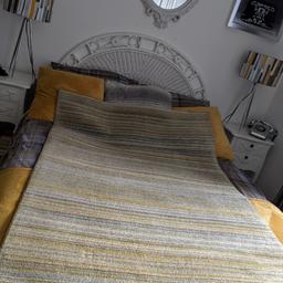 lovely striped rug. see pictures for size. nice condition smoke free home. pick up Newton Aycliffe.
