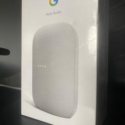 Brand New Google Nest Audio
Still in original packaging
Got with new WiFi and don’t need