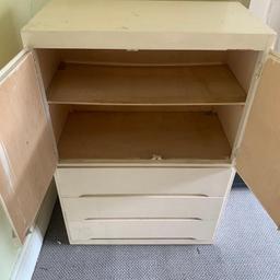 Small cupboard/ chest of draws.
