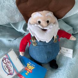 Bnwt very rare Disney toy story stinky Pete plush. Can post if needed x
