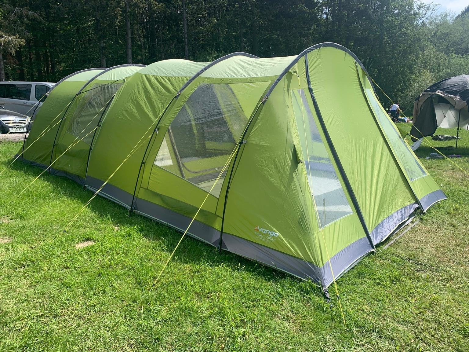 Vango icarus 500 DLX tent with awning, carpet in WV14 Dudley for £300.
