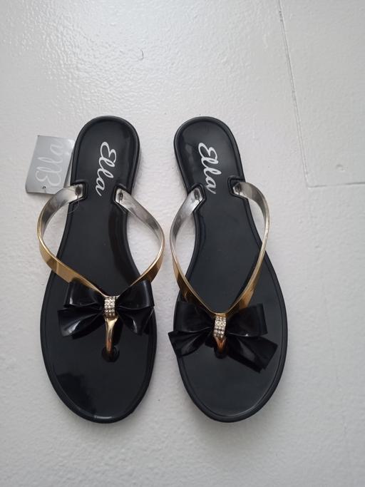 Buy & Sell North London Stroud Green - North London - Photos for Ladies Black Bow Sandals