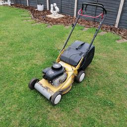 Self drive mower all working.
With grass box
Has a few marks but all works fine.
£30 can also deliver if not to far