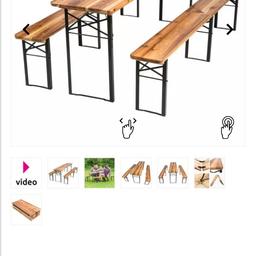 Selling my Table and bench set.
Absolutely brilliant for storage as fully foldable in to slim flatplanks
Space saving set for use in small spaces or picnics etc
This item is used but solid wood so can be varnished as I have previously or sanded and painted 🎨
collection only from Bow East London E3
**THIS IS COLLECTION ONLY!!** **£50ono**
