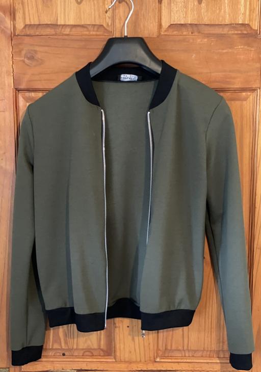 Buy & Sell West Midlands Sandwell - Photos for Womens’ Khaki Zip Bomber Jacket