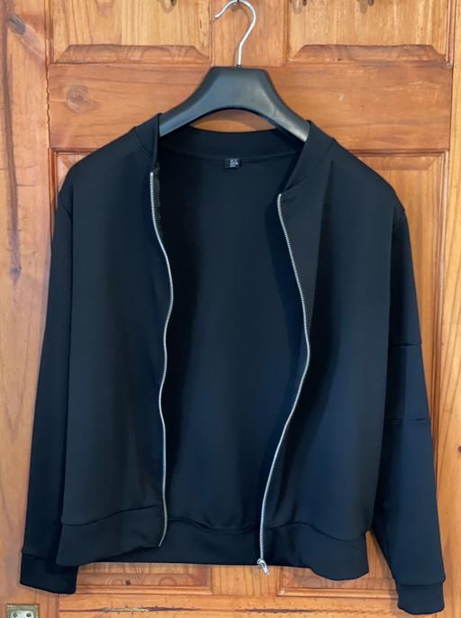 Buy & Sell West Midlands Sandwell - Photos for Womens’ Black Zip Bomber Jacket