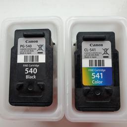 Brand New
Canon 540 - Black
Canon 541 - Tri-Colour
Tags Have Been Removed, Levels Checked (Picture 3 ) Replaced With Celotape