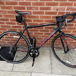 Carrera Virtuoso road bike 19/20 inch frame 54cm Bought brand new hardly used as prefer my MTB so still like new just a few scratches but like a brand new bike All works fine gears are perfect and tyres are fine Ready to ride.